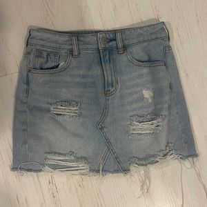 Pacsun denim jean skirt
